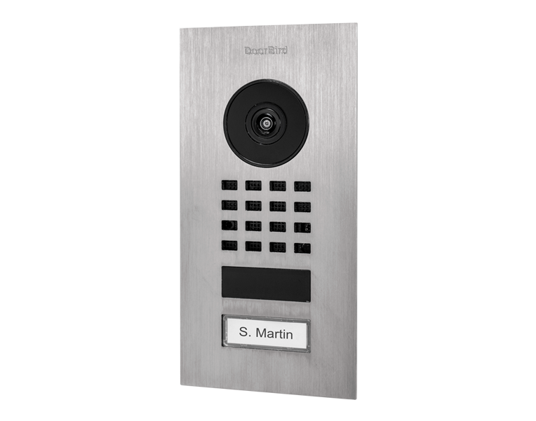 D1101V Flush-Mount IP Video Intercom with 1080p Camera, Night Vision & 2-Way Audio