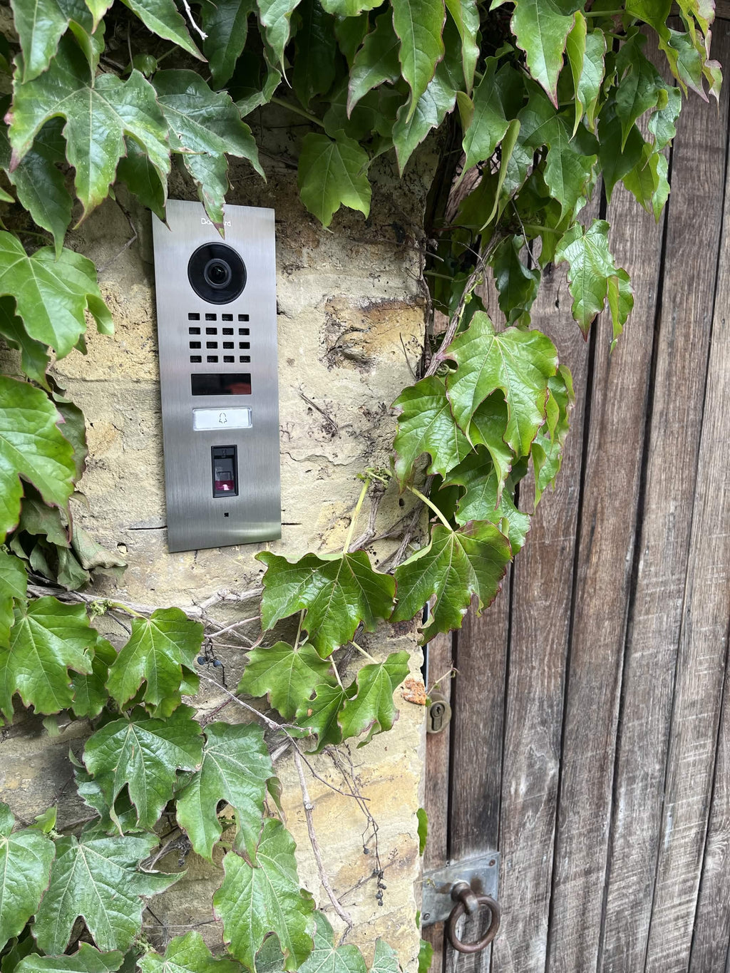 D1101FV Fingerprint 50 Flush-mount IP Video Intercom with Fingerprint Reader