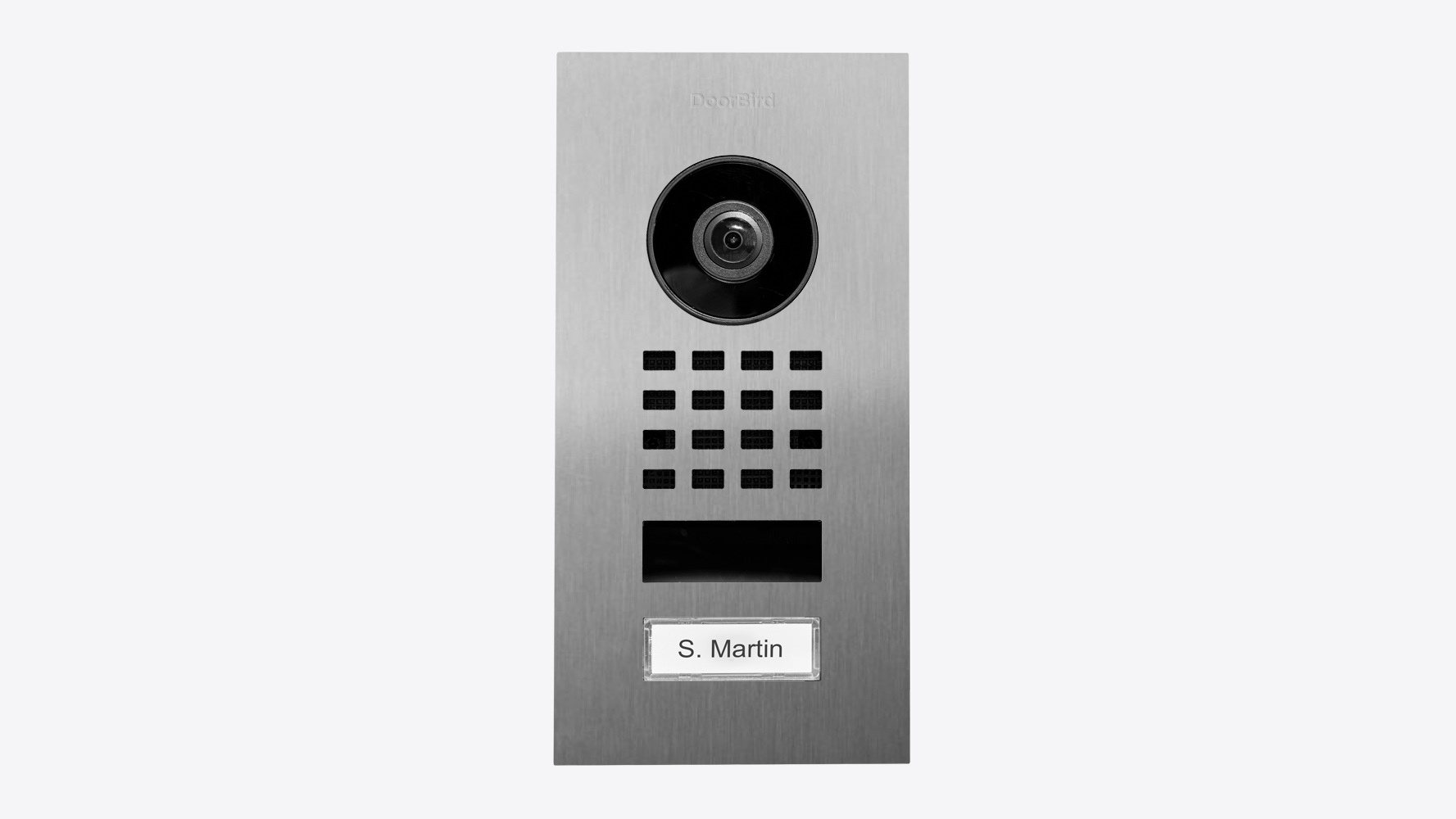 D1101V Flush-Mount IP Video Intercom with 1080p Camera, Night Vision & 2-Way Audio
